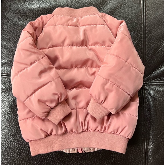 Huxbaby Daisy Rainbow Reversible Bomber size 2T - Picture 7 of 8